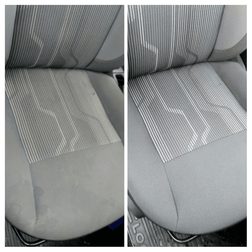 Antes e Depois de vários de nossos serviços de limpeza de estofados